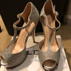 Glamorous high heels